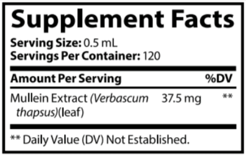 Lung Trust Supplement facts